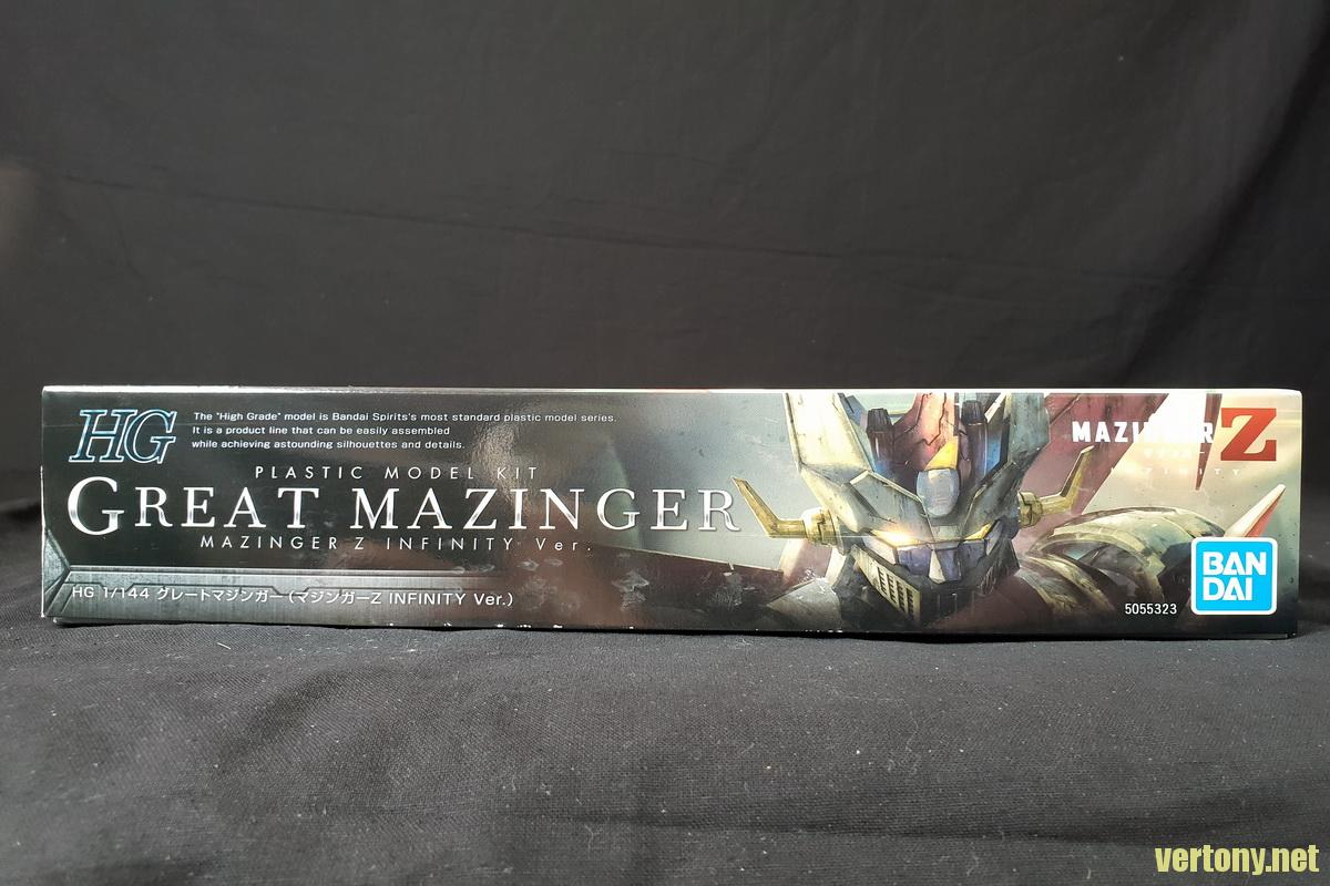 開箱]HG 1/144 電影版大魔神GREAT MAZINGER (魔神Z INFINITY Ver