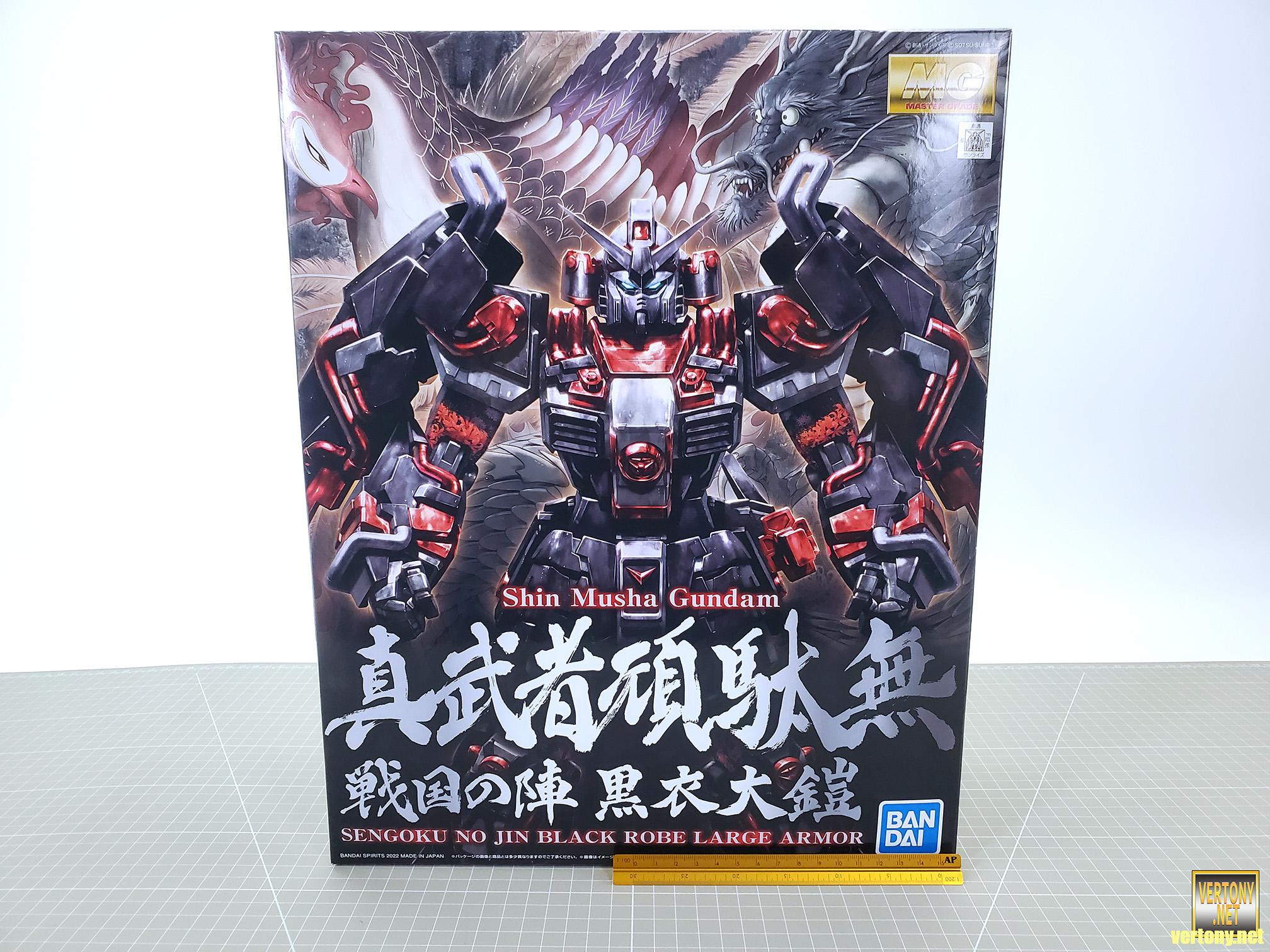 萬代MG組裝模型開箱]PB MG 1/100 鋼彈無雙SPECIAL 真武者頑駄無