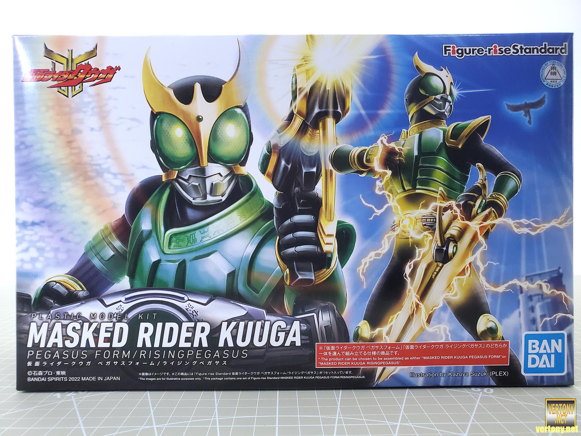 萬代FRS組裝模型開箱]Figure-rise Standard 假面騎士空我飛馬