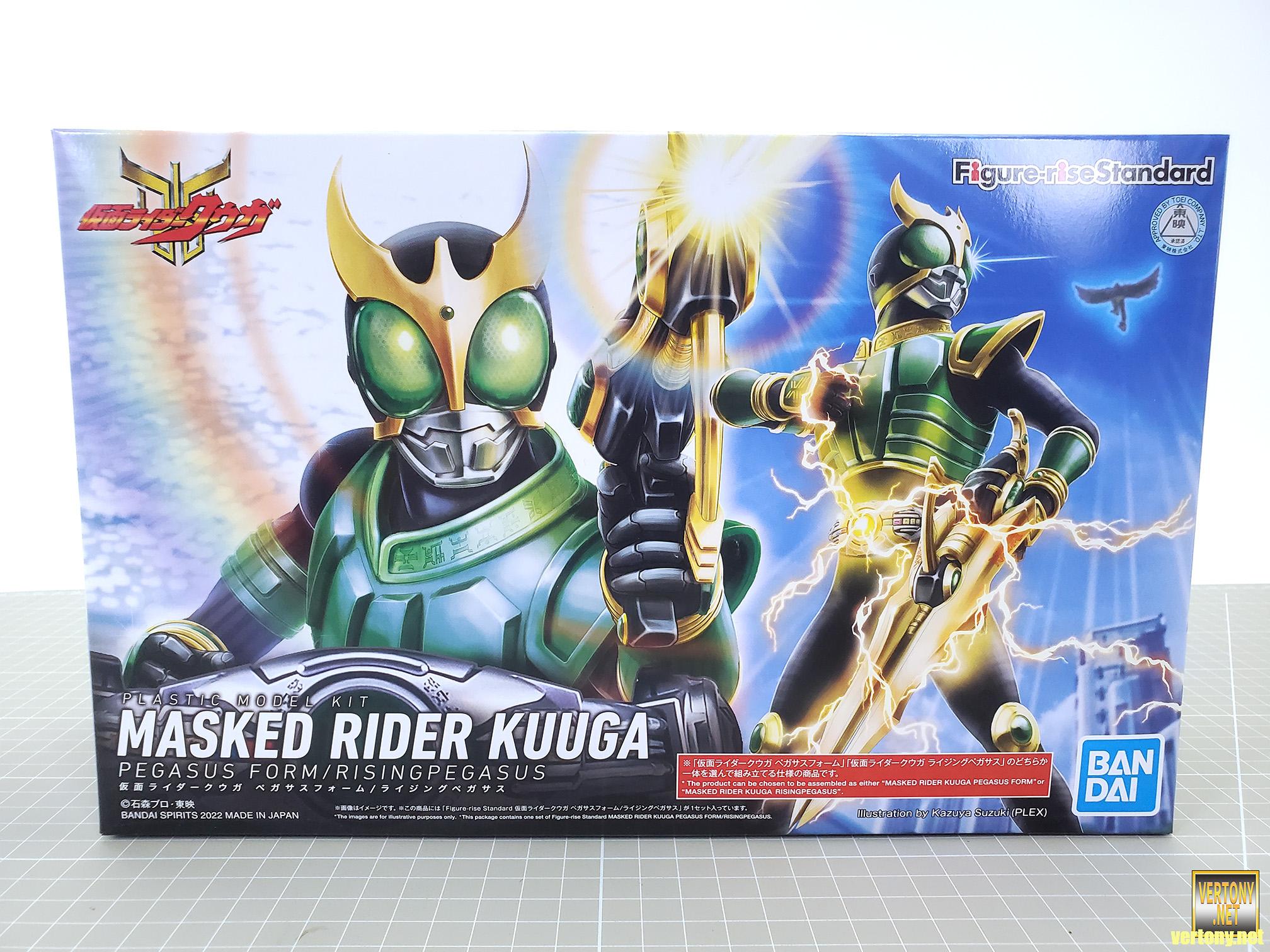 萬代FRS組裝模型開箱]Figure-rise Standard 假面騎士空我飛馬