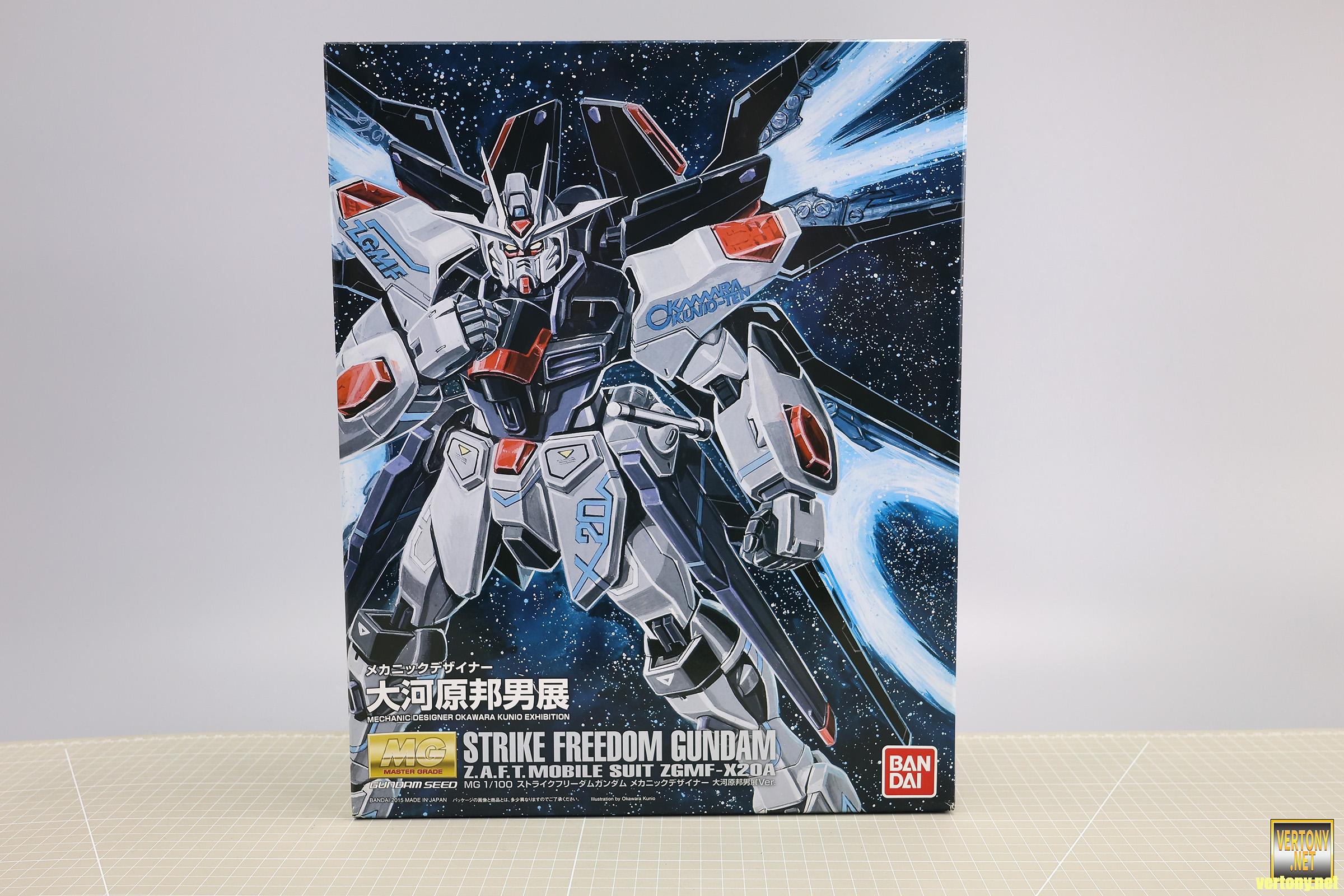 萬代MG組裝模型開箱]MG 1/100 機動戰士鋼彈SEED DESTINY ZGMF