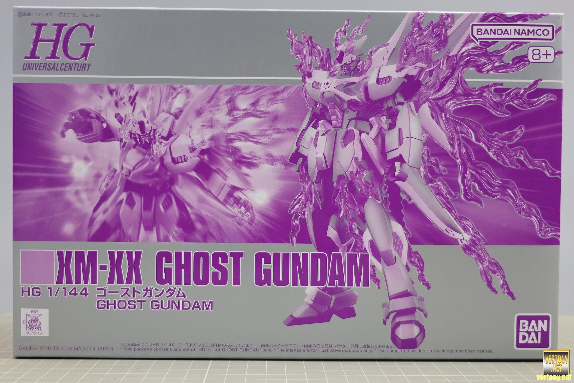 萬代HG組裝模型]PB HG 1/144 機動戰士海盜鋼彈GHOST XM-XX 鬼魂