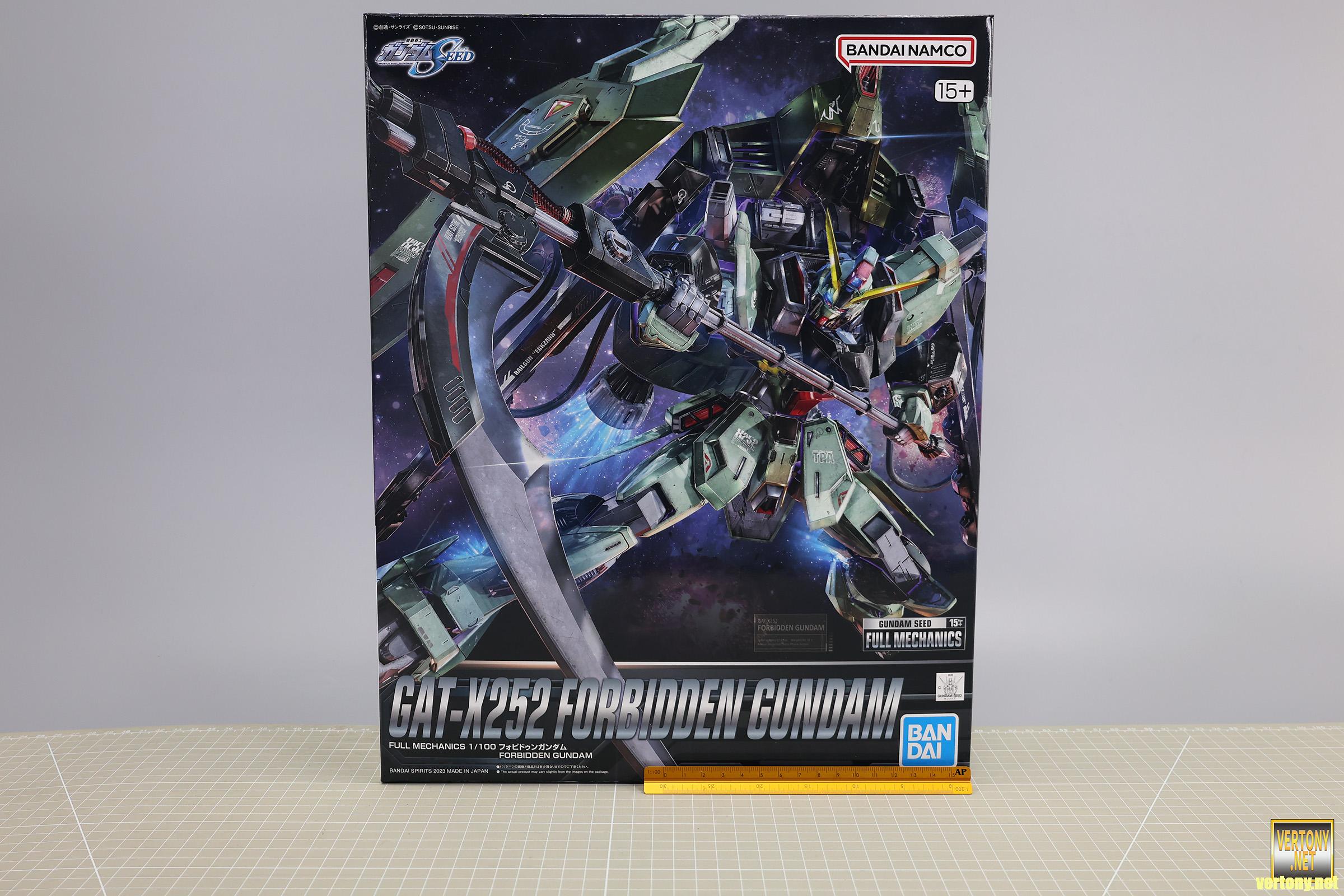 【未開封】1/100 FULL MECHANICS GAT-X252 フォビドゥンガンダム [5065429] 機動戦士ガンダムSEED FULL MECHANICS”フォビドゥンガンダムをキットレビュー!! 1/100