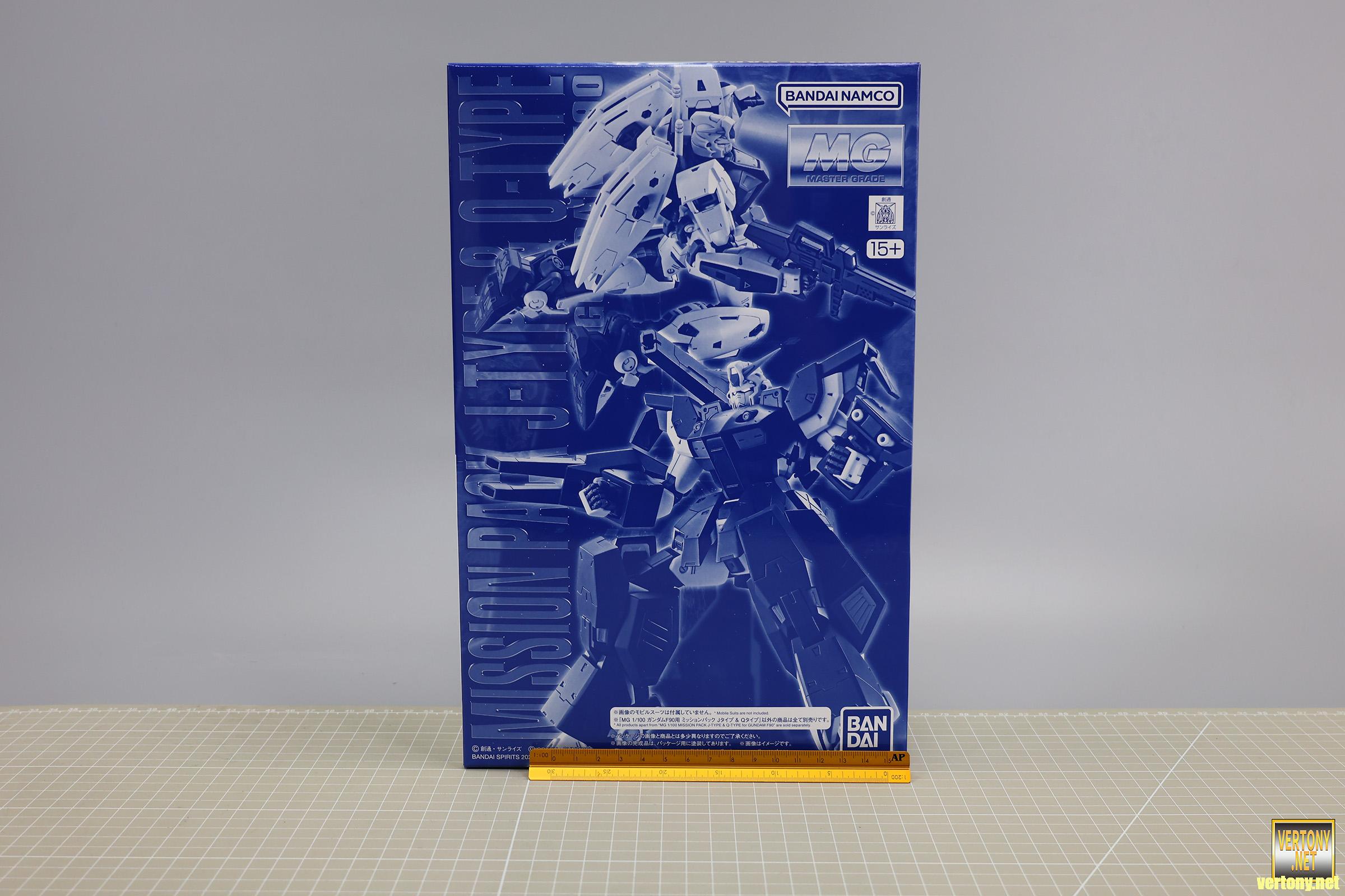 萬代MG組裝模型開箱]PB MG 1/100 機動戰士鋼彈F90用任務裝備J型