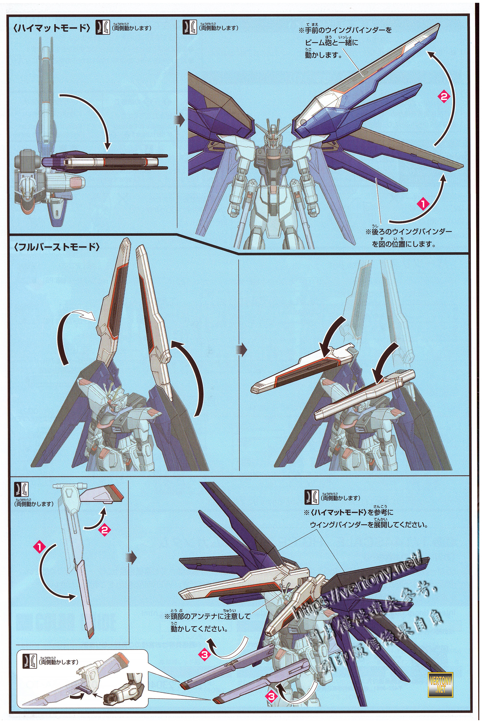 萬代HG 1/144 自由鋼彈[偏光透明配色]+西川貴教with t.komuro