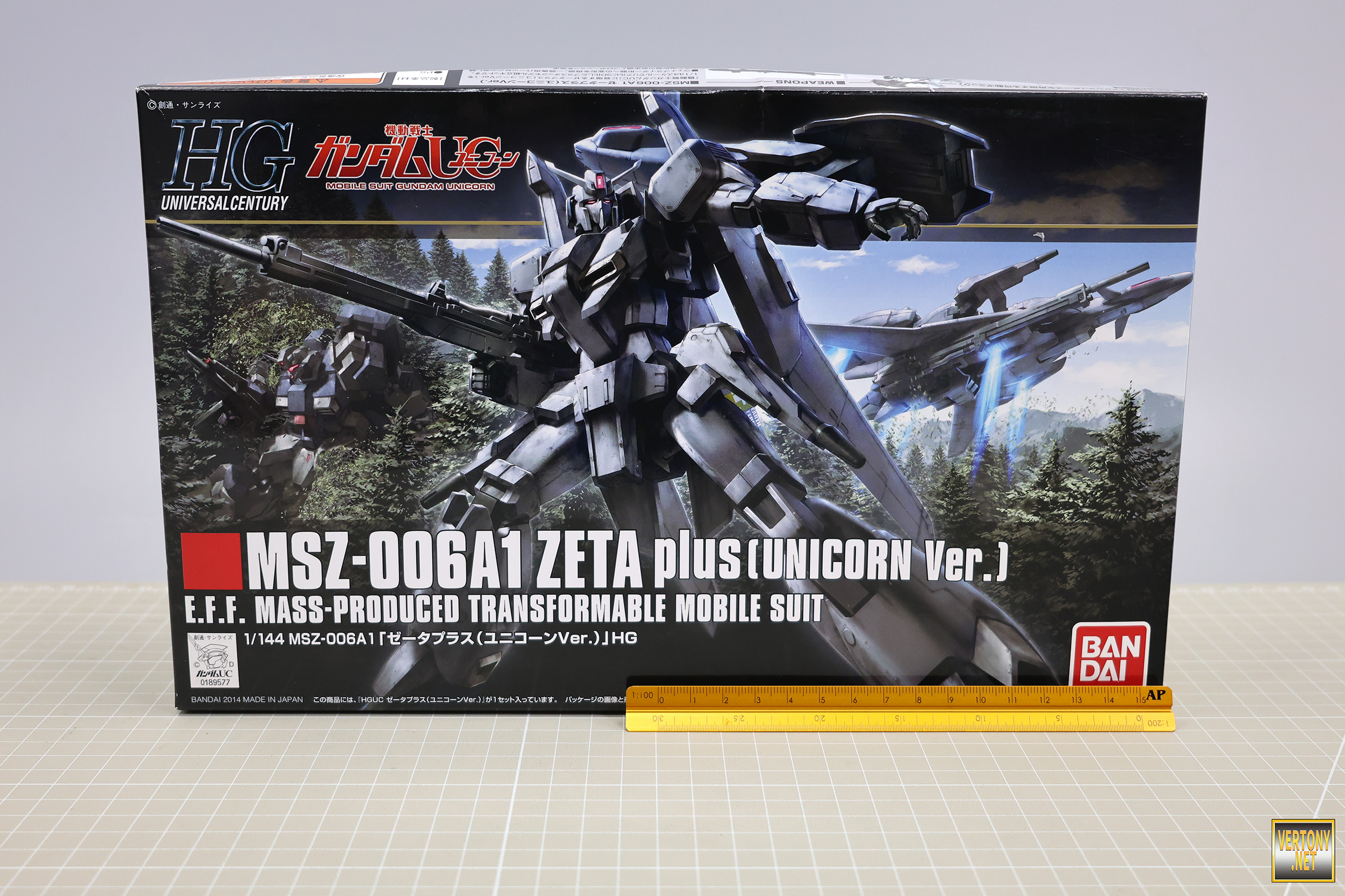 萬代HG 1/144 Z改(獨角獸Ver.)-機動戰士鋼彈UC[獨角獸]RE:0096