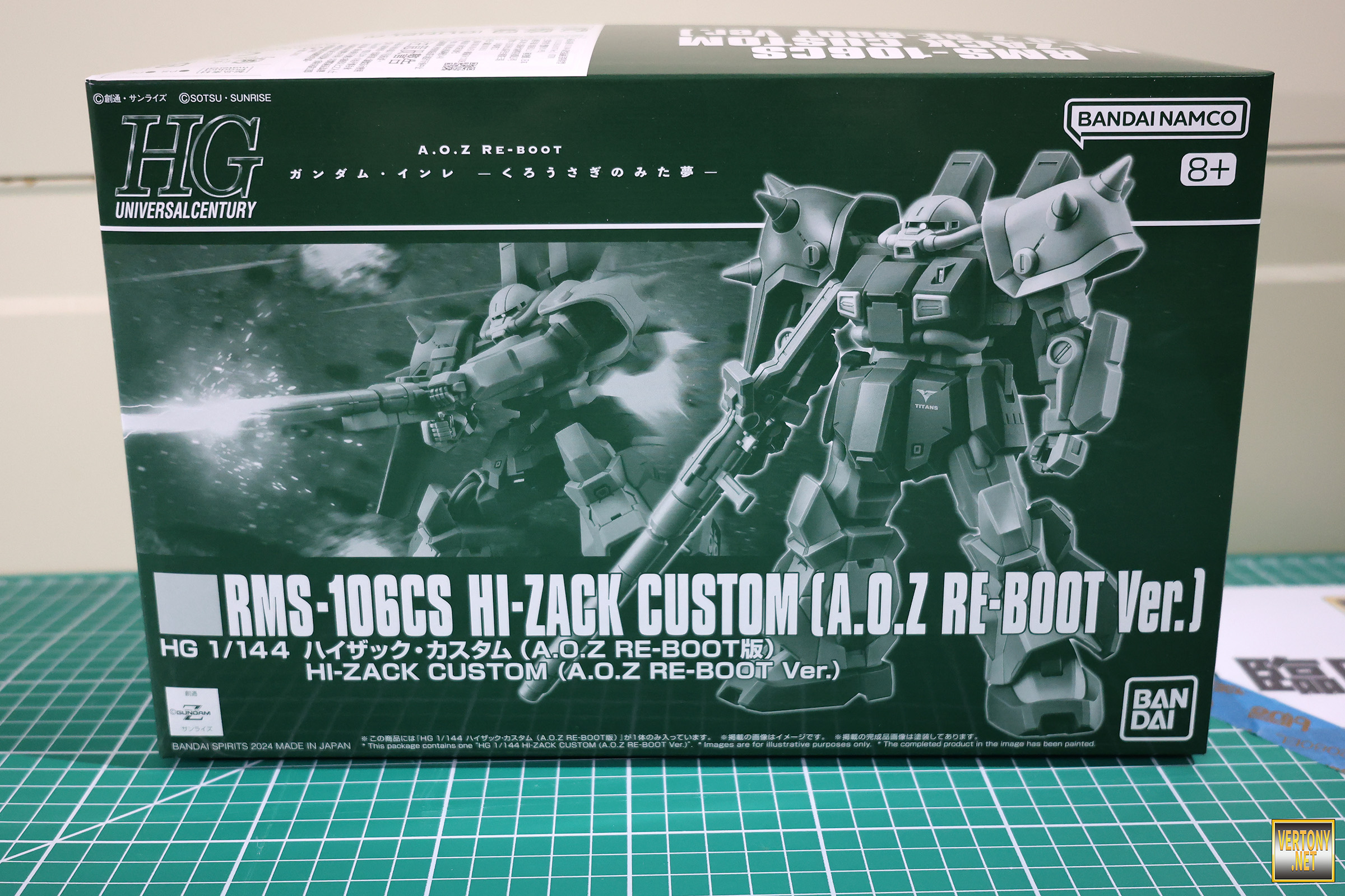 萬代PB HG 1/144 高性能薩克特裝型(A.O.Z RE-BOOT Ver.) -銀雷